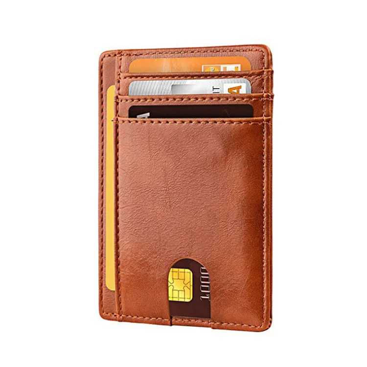 Custom Your Logo Front Pocket Minimalist Genuine Leather Slim Wallet RFID Blocking Credit Card Holder, Reference sku
Custom Your Logo Front Pocket Minimalist Genuine Leather Slim Wallet RFID Blocking Credit Card Holder, Reference sku