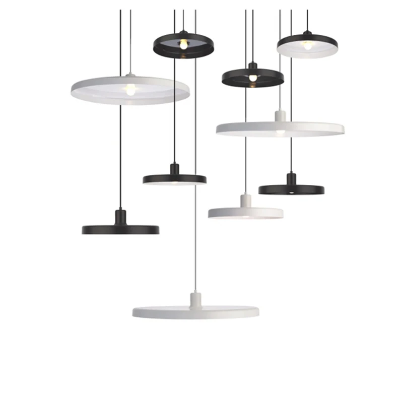 cheap price many colors aluminum indoor light dinning restaurant pendant light lamp E27 single pendant light