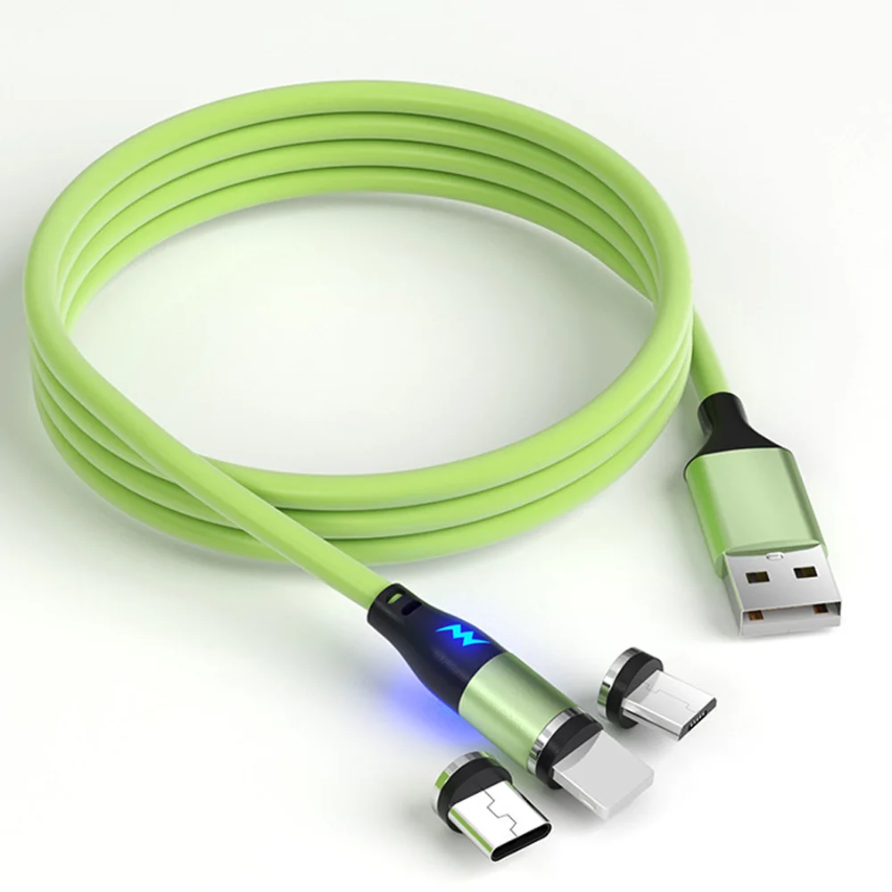 3 in 1 Usb magnetic Fast Charging Colorful Luminous Micro Lighting Cables cell phone charging with data line protector
3 in 1 Usb magnetic Fast Charging Colorful Luminous Micro Lighting Cables cell phone charging with data line protector