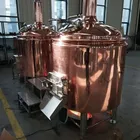 Copper Tank Brewery 500l Tonsen 500L Copper Beer Brewery Mash System With Yeast Tank