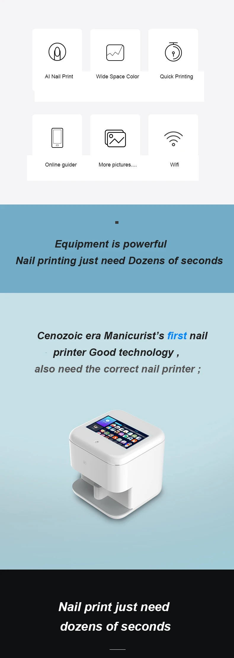 fingernail printer