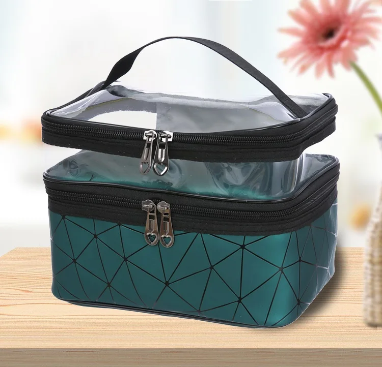Cosmetic Bags 2 Layer Cosmetic Organizer Makeup Case Beauty Artist Large Storage Brush Box With Handle, Colorful
Cosmetic Bags 2 Layer Cosmetic Organizer Makeup Case Beauty Artist Large Storage Brush Box With Handle, Colorful
