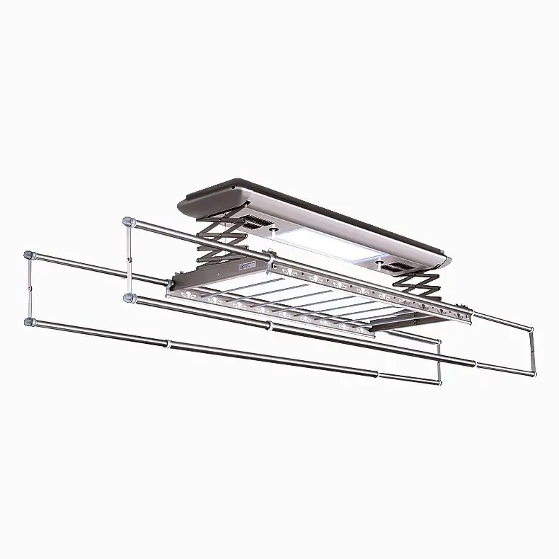 2 Layer Metal Electric Lifting Aluminum Clothes Drying Machines Hanging Laundry Rack With Fan
2 Layer Metal Electric Lifting Aluminum Clothes Drying Machines Hanging Laundry Rack With Fan