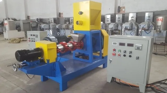 fish feed extruder machine