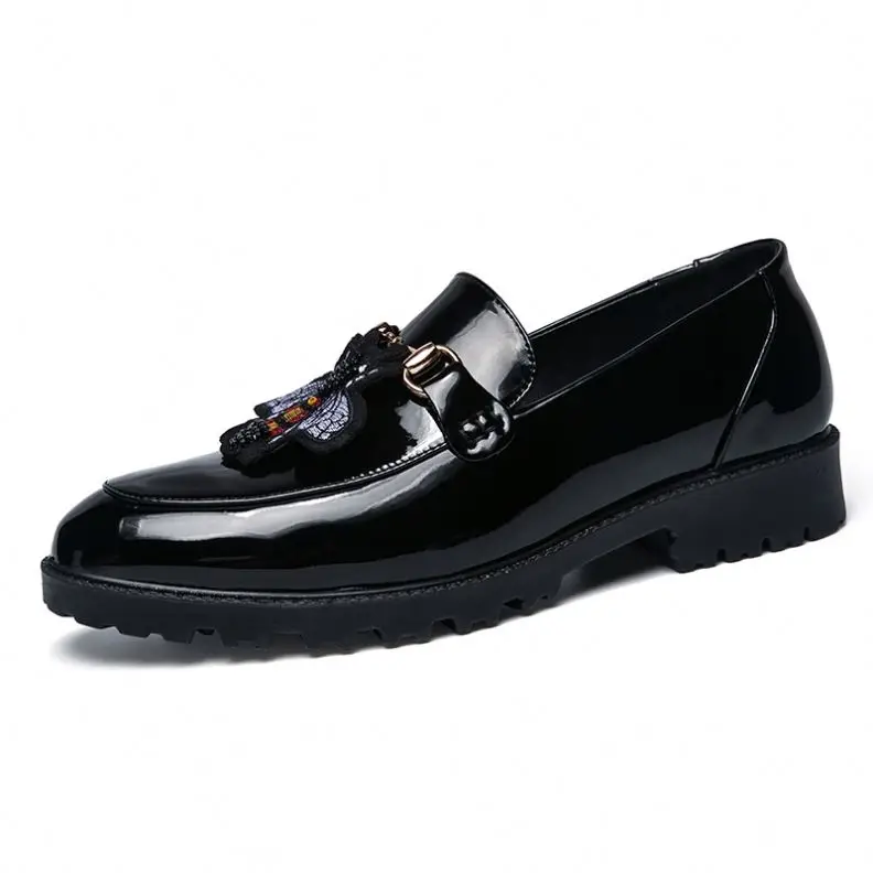 Saucony Factory Fashion Bright Leather Man Dress Shoes Square-toe Flat Heel Best Brand Loafers Moccasin High Heel Size 16, Black
Saucony Factory Fashion Bright Leather Man Dress Shoes Square-toe Flat Heel Best Brand Loafers Moccasin High Heel Size 16, Black