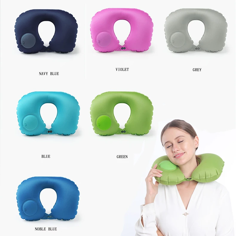 Fashion Air Filled TPU U shape foldable flocked Auto Press Pump inflatable travel neck pillow
Fashion Air Filled TPU U shape foldable flocked Auto Press Pump inflatable travel neck pillow