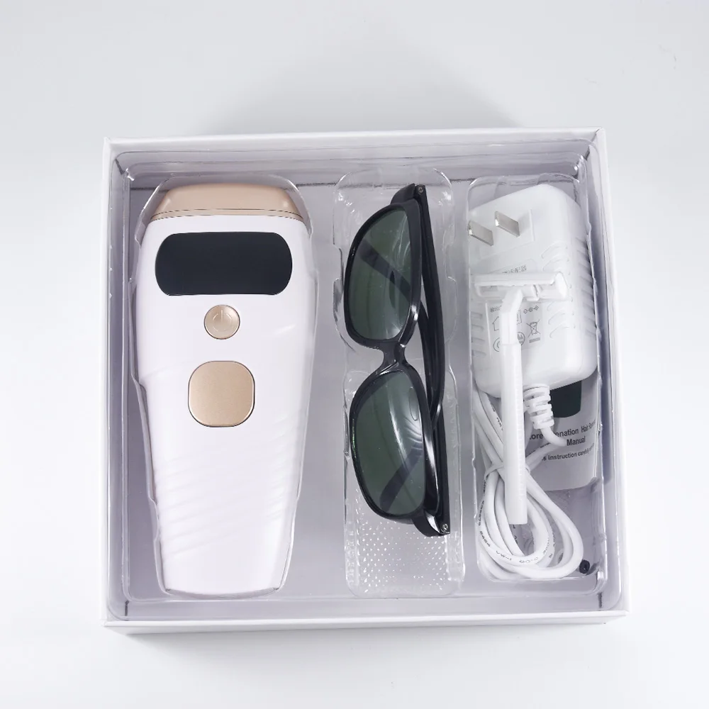 Permanently facial body bikini IPL laser hair removal machine from home, White,green
Permanently facial body bikini IPL laser hair removal machine from home, White,green