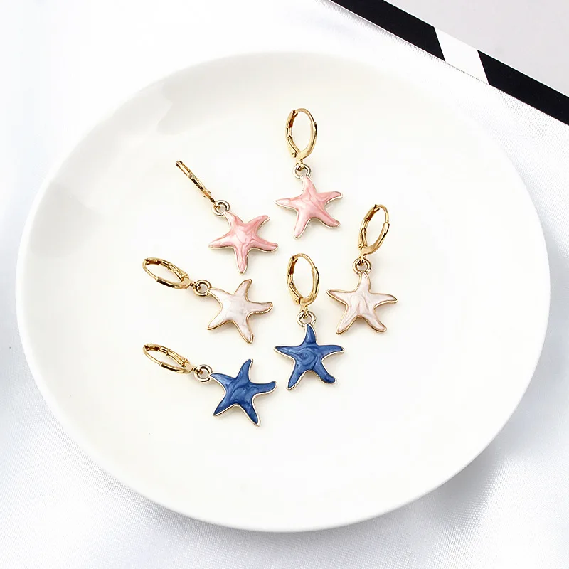 Weihao Hot Sale Fashion Trendy Pink Blue Starfish All-match Acrylic Earrings, As picture show
Weihao Hot Sale Fashion Trendy Pink Blue Starfish All-match Acrylic Earrings, As picture show