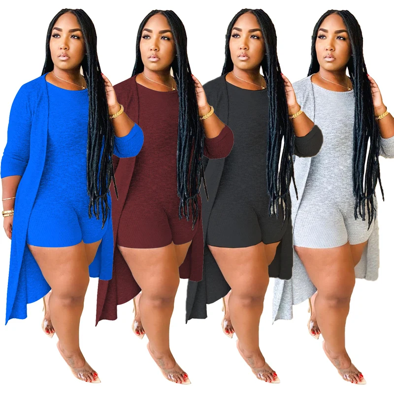 Summer ladies solid colors casual jumpsuit adults women sleeveless backless halter jumpsuit and cloak two piece
Summer ladies solid colors casual jumpsuit adults women sleeveless backless halter jumpsuit and cloak two piece
