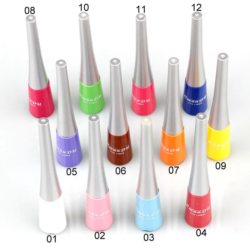 highly pigment Colorful private label waterproof Eyeliner 12colors rainbow neon color eyeliner
highly pigment Colorful private label waterproof Eyeliner 12colors rainbow neon color eyeliner