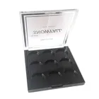 Free Sample 9 color Y376-2 makeup case eye shadow palettes private label cosmetic packaging empty eyeshadow-palette