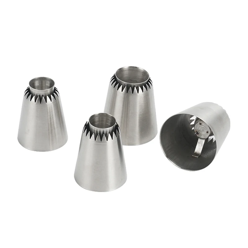 Cupcake Supplies Kit Large Stainless Steel Russian Piping Tips Set Cake Decor Piping Tips, Silver
Cupcake Supplies Kit Large Stainless Steel Russian Piping Tips Set Cake Decor Piping Tips, Silver