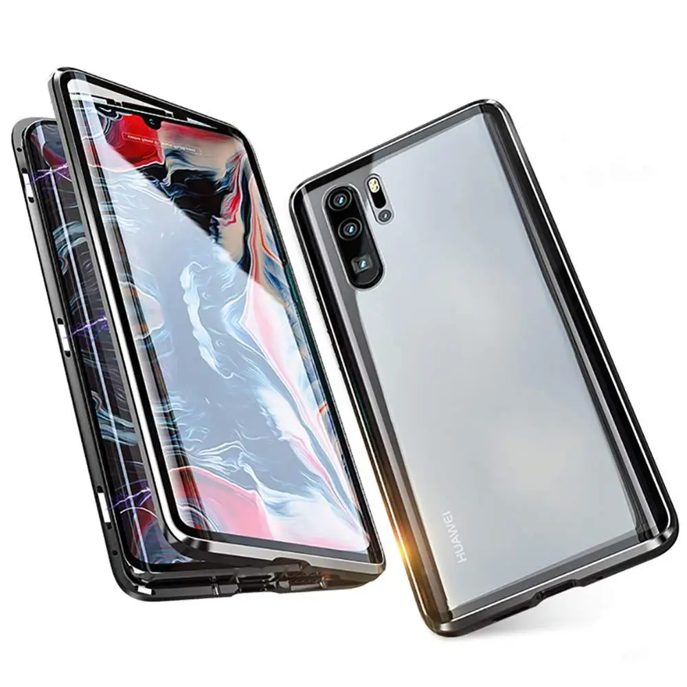 2020 Luxury 360 Degree Full Cover Tempered Glass Protector Flip Magnetic Metal bumper Phone Case For Huawei P30 Series
2020 Luxury 360 Degree Full Cover Tempered Glass Protector Flip Magnetic Metal bumper Phone Case For Huawei P30 Series