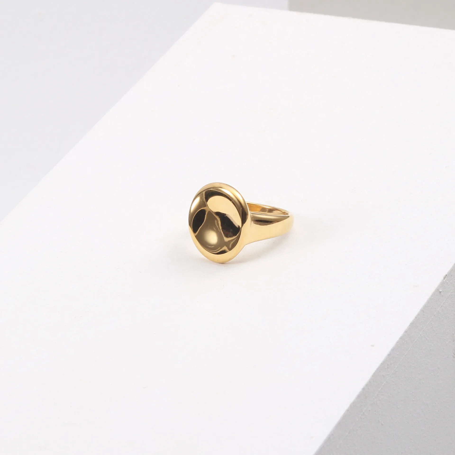 Waterproof Tarnish Free Stylish Stainless Steel Ring for Women Trendy Jewelry 18k Gold Plated Jewelry
Waterproof Tarnish Free Stylish Stainless Steel Ring for Women Trendy Jewelry 18k Gold Plated Jewelry