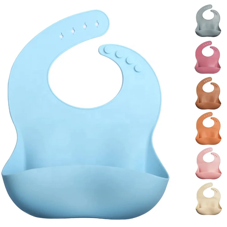 Ready Stock Cute Design Custom Color 6 hole Waterproof Silicone Baby Bib Silicone bibs, As picture
Ready Stock Cute Design Custom Color 6 hole Waterproof Silicone Baby Bib Silicone bibs, As picture