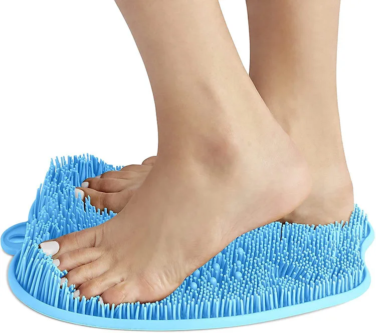 Soft Lazy Wash Foot Massage Cleaning Mat Strong Stick Round Non-slip Bathroom Mat Silicone Anti Slip Massage Shower Foot Mat, Blue,green,yellow
Soft Lazy Wash Foot Massage Cleaning Mat Strong Stick Round Non-slip Bathroom Mat Silicone Anti Slip Massage Shower Foot Mat, Blue,green,yellow