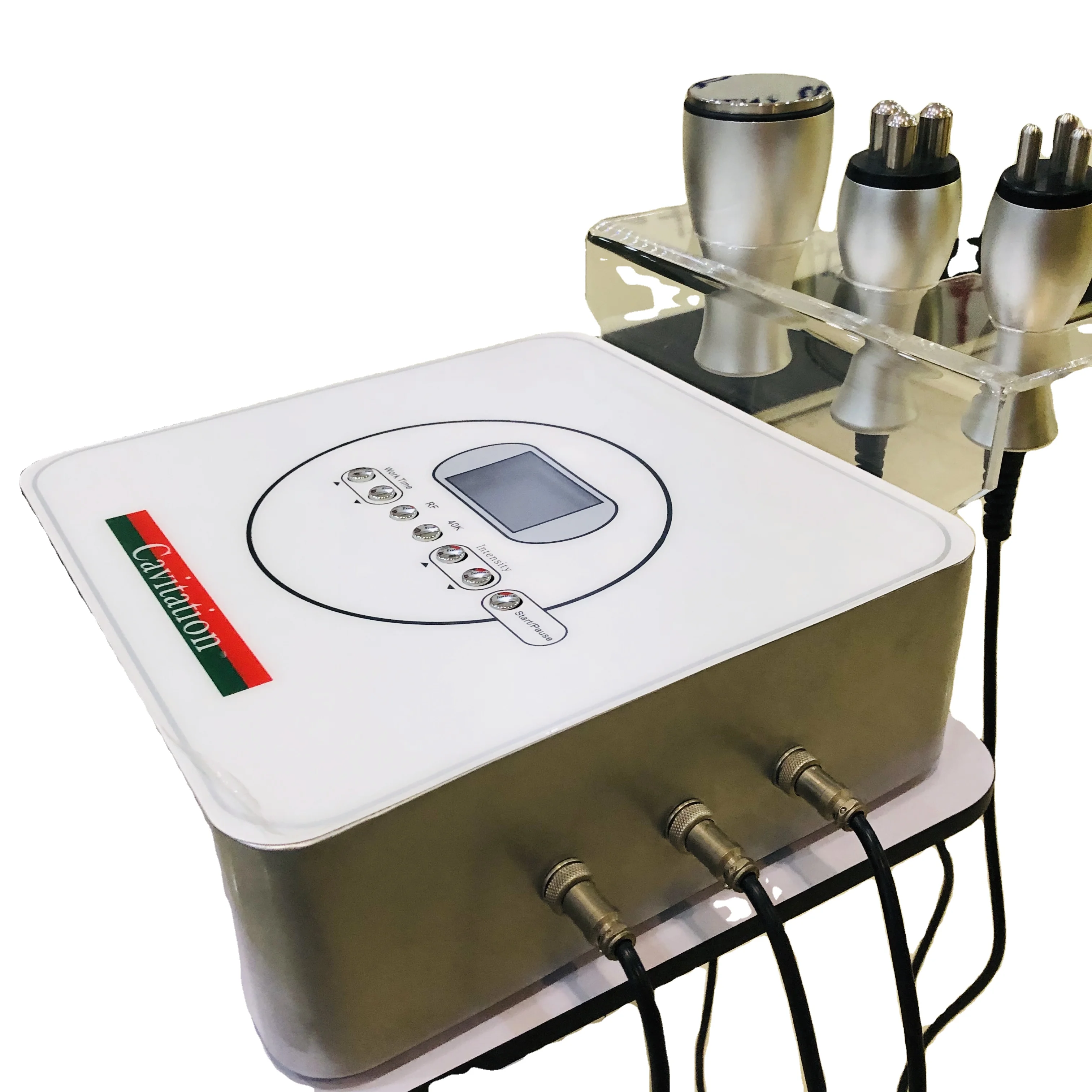 Home Use Portable 40K Cavitation RF Body Slimming Fat Burning Skin Tightening Machine
Home Use Portable 40K Cavitation RF Body Slimming Fat Burning Skin Tightening Machine