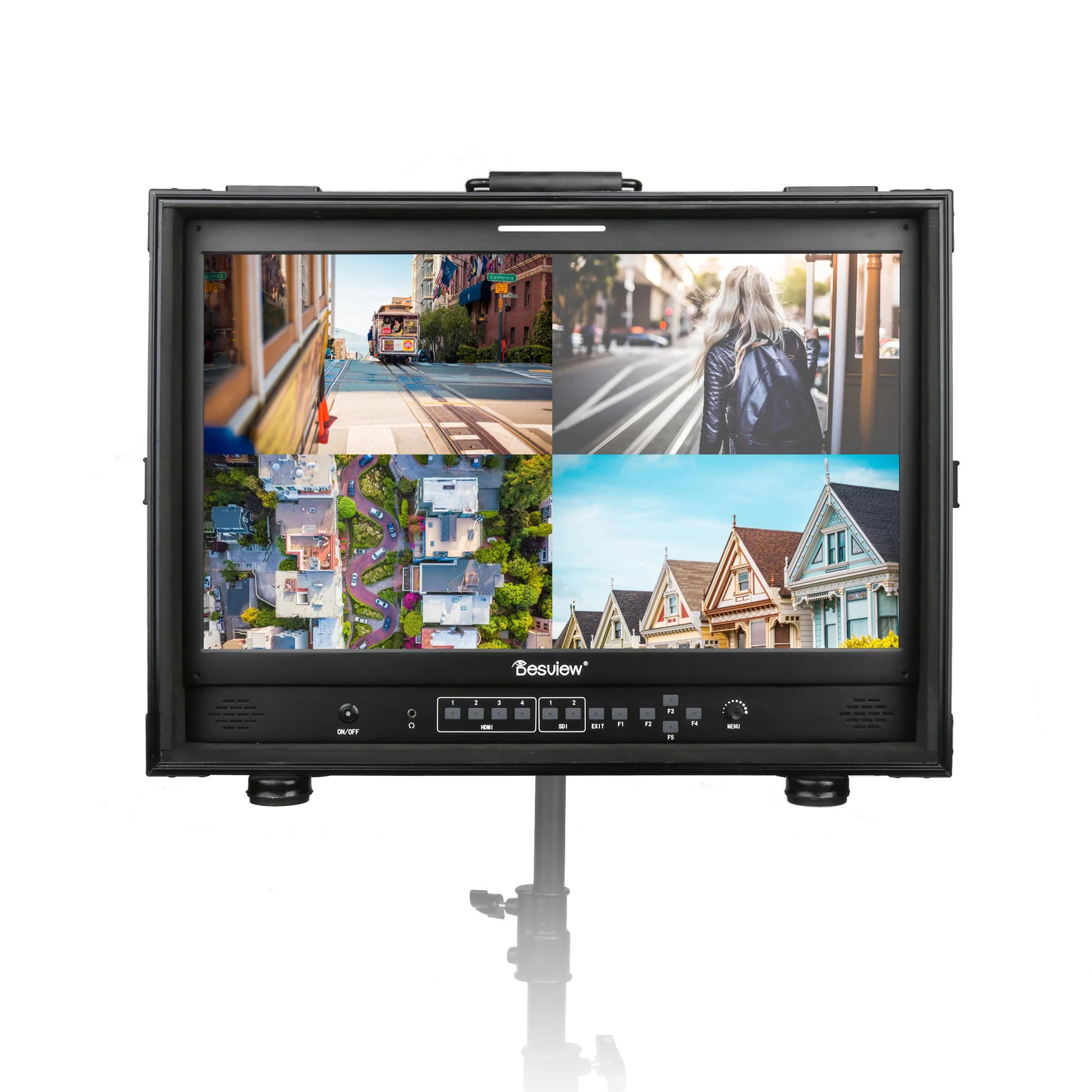 Desview S21-HB 21.5'' desktop monitor full HD 1000nits high bright monitor 4ch HDMI input multi-view monitor with HDR/3D-LUT
Desview S21-HB 21.5'' desktop monitor full HD 1000nits high bright monitor 4ch HDMI input multi-view monitor with HDR/3D-LUT