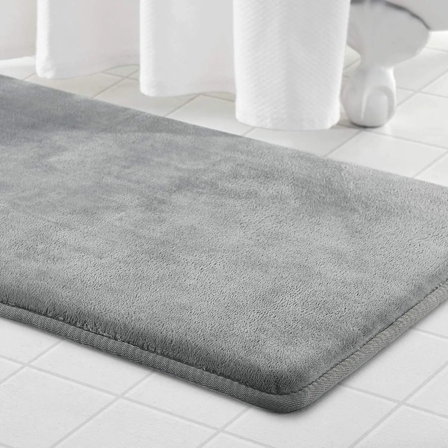 Soft Plush Bath Mat for Bathroom Machine Wash Dries Quickly Velvet Memory Foam Bath Rugs
Soft Plush Bath Mat for Bathroom Machine Wash Dries Quickly Velvet Memory Foam Bath Rugs