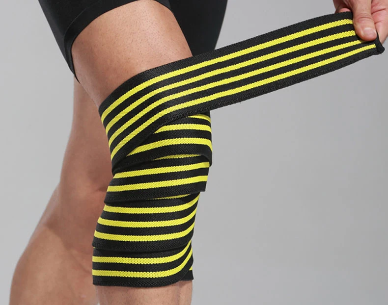 Gym Sports Elastic Knee Wraps Weight Lifting Bandage Straps With Non-Slip For All Sports, 4 colors as seen on picture
Gym Sports Elastic Knee Wraps Weight Lifting Bandage Straps With Non-Slip For All Sports, 4 colors as seen on picture