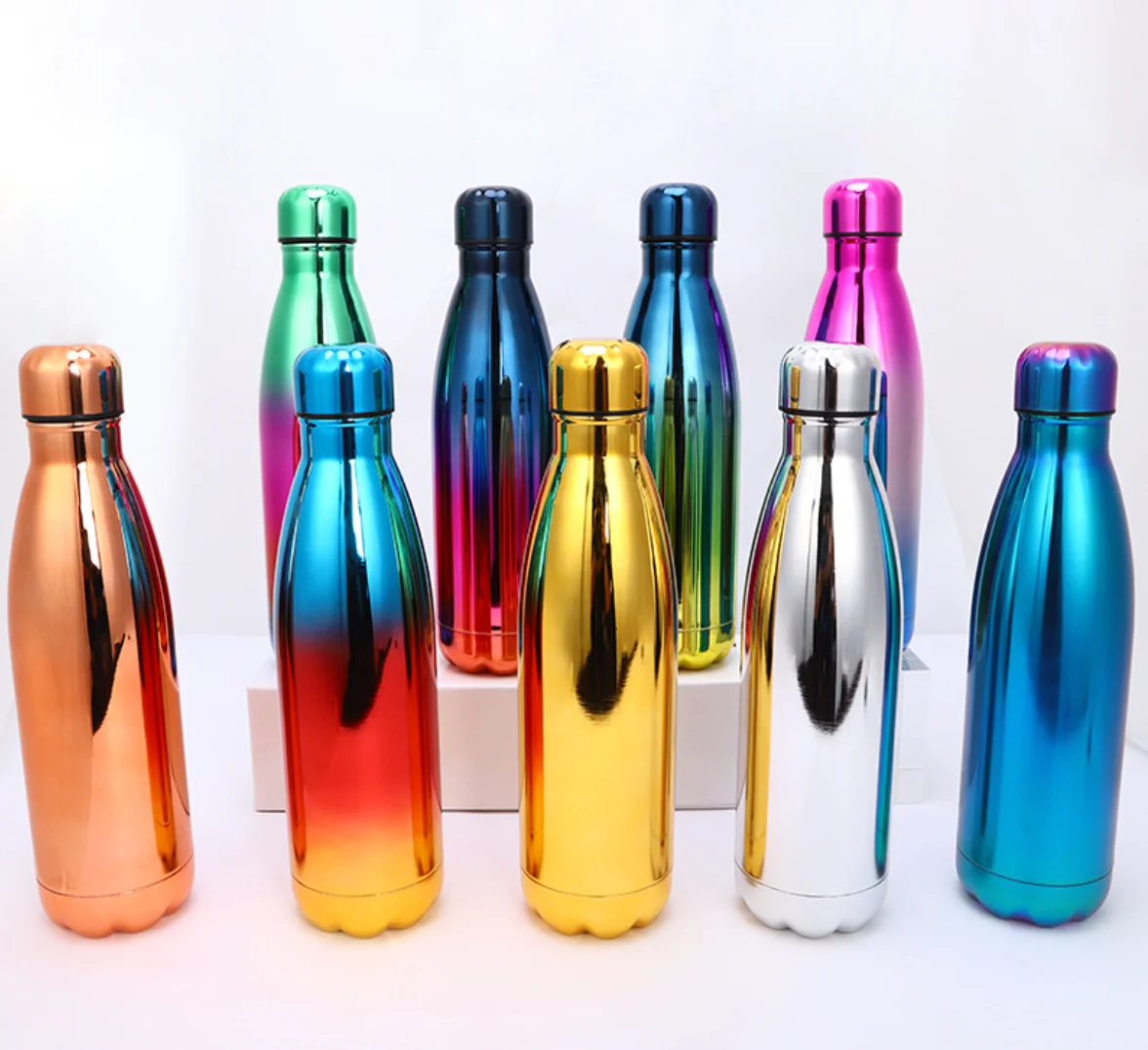 Factory Custom Water Bottle insulated Vacuum insulated Stainless Steel Water Bottle Electroplating series, Silver,red,black,gold,blue
Factory Custom Water Bottle insulated Vacuum insulated Stainless Steel Water Bottle Electroplating series, Silver,red,black,gold,blue