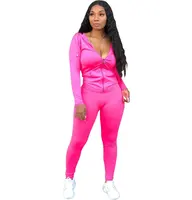 Women Solid 2 Piece Outfits Crew Neck Top and High Waist Slit Pants Sport Jumpsuits Sweatsuit Set
Women Solid 2 Piece Outfits Crew Neck Top and High Waist Slit Pants Sport Jumpsuits Sweatsuit Set