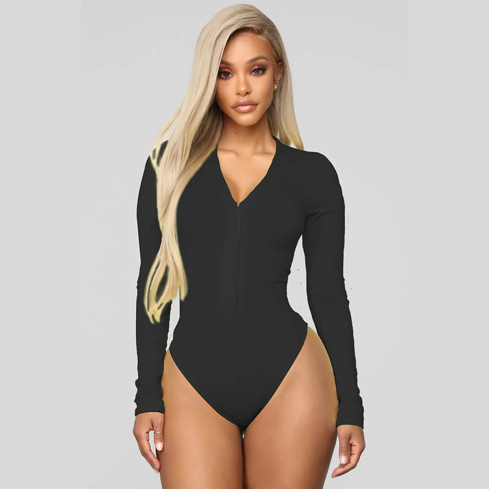 Summer Top Custom One Piece Black Workout Long Strap Sleeveless Turtle Neck High Cut Plus Sizesexy Bodysuit For Women
Summer Top Custom One Piece Black Workout Long Strap Sleeveless Turtle Neck High Cut Plus Sizesexy Bodysuit For Women