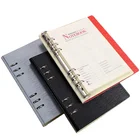 A5 Cute hard PP 6 rings binder spiral refillable diary notebooks stationery supplies
