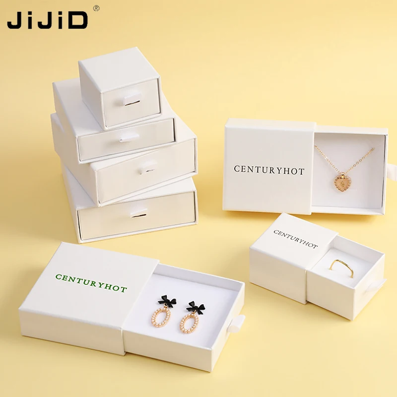 JiJiD Slide Drawer Jewelry Box For Ring Necklace Earring Cardboard Gift Packaging Customized Logo luxury jewelry packaging box
JiJiD Slide Drawer Jewelry Box For Ring Necklace Earring Cardboard Gift Packaging Customized Logo luxury jewelry packaging box
