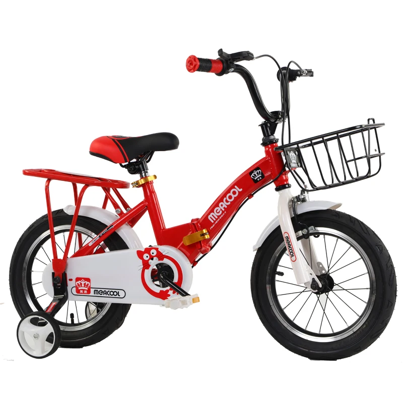Child Ride On Bike Kids bicycle steel frame upgrade folding Easy Carry widened tire With Training Wheel Safe Toys, Red
Child Ride On Bike Kids bicycle steel frame upgrade folding Easy Carry widened tire With Training Wheel Safe Toys, Red