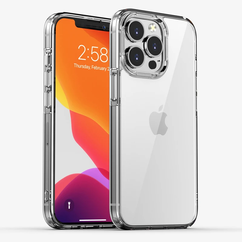 2021 New Protection Eco-friendly Scratch Resistance Transparent Durable Clear Phone Shockproof Case for iPhone 13 Pro Max
2021 New Protection Eco-friendly Scratch Resistance Transparent Durable Clear Phone Shockproof Case for iPhone 13 Pro Max