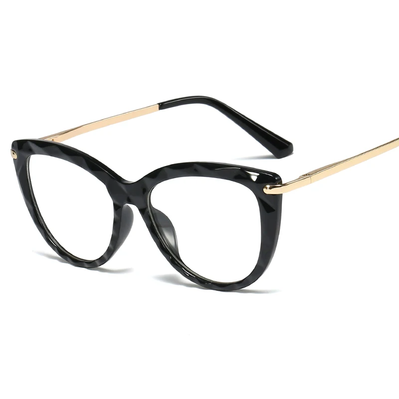 92327 TR90 Round frame female cat eye metal spring crystal multi-faceted eyeglass frame
92327 TR90 Round frame female cat eye metal spring crystal multi-faceted eyeglass frame