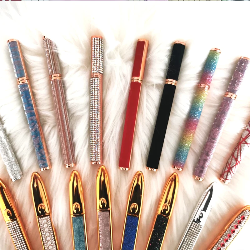 2021 hot sale waterproof glitter color magic eyeliner and clear magic eyeliner pen lashes, Black
2021 hot sale waterproof glitter color magic eyeliner and clear magic eyeliner pen lashes, Black