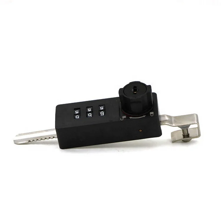 High Quality 3 digital black ABS sliding glass Cabinet Door keys Combination Lock
High Quality 3 digital black ABS sliding glass Cabinet Door keys Combination Lock