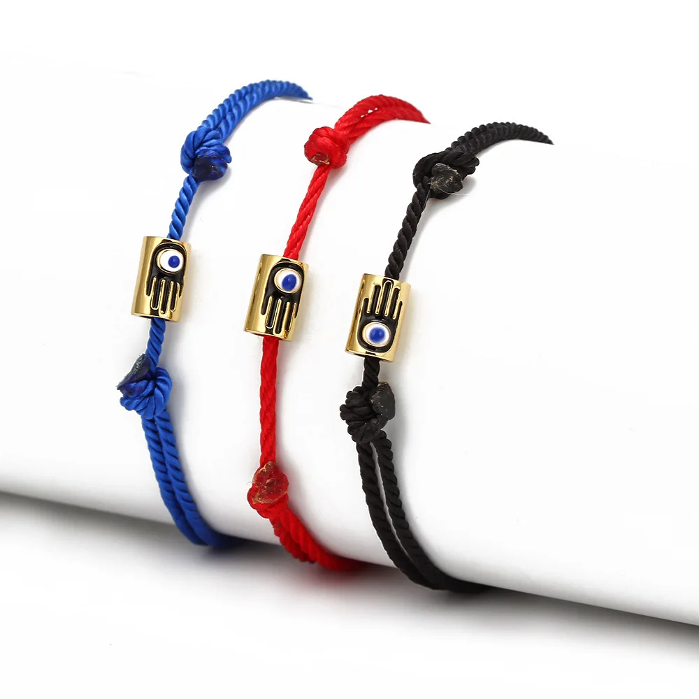 New Couple Bracelet Simple Jewelry Adjustable Hand Strap Blue Eye Braided Bracelet, Picture shows
New Couple Bracelet Simple Jewelry Adjustable Hand Strap Blue Eye Braided Bracelet, Picture shows