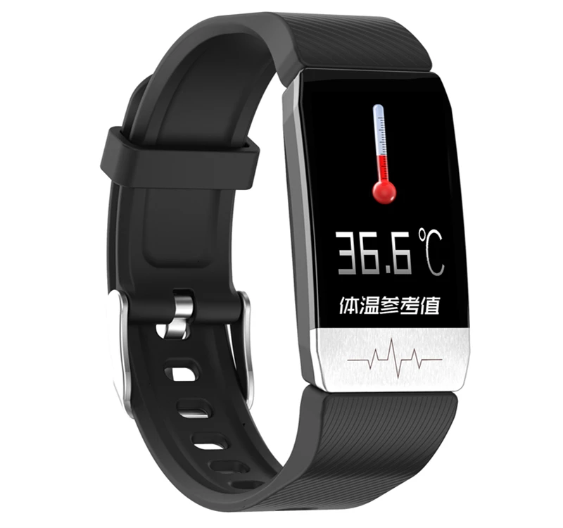 Body Temperature Measuring Smart Watch T1 Smart Watch Bracelet Heart Rate Blood Pressure ECG Smart Watch
Body Temperature Measuring Smart Watch T1 Smart Watch Bracelet Heart Rate Blood Pressure ECG Smart Watch