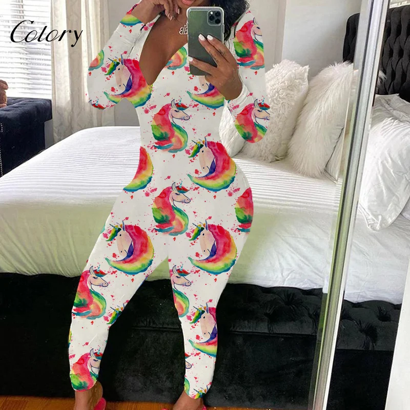Colory Jumpsuits 2020 Designer Women Long Sleeve Plus Size Onesie With Butt Flap, Picture shows
Colory Jumpsuits 2020 Designer Women Long Sleeve Plus Size Onesie With Butt Flap, Picture shows