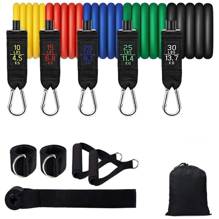 Gym equipment 11 pcs fitness resistance bands yoga pull up work out exercise tube latex resistance bands
Gym equipment 11 pcs fitness resistance bands yoga pull up work out exercise tube latex resistance bands