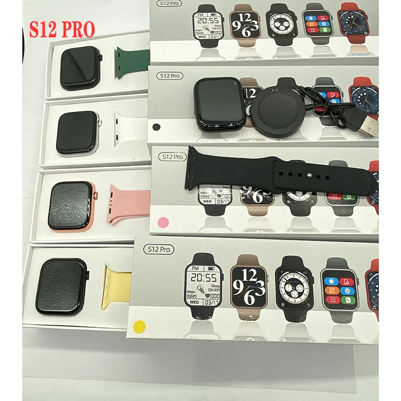 1.6 Inch Full Touch Screen S12PRO Fitpro Smart Watches With the encoder Sport Bracelet Smartwatch T900 T500+ HW16 Smart Watch, Silver black
1.6 Inch Full Touch Screen S12PRO Fitpro Smart Watches With the encoder Sport Bracelet Smartwatch T900 T500+ HW16 Smart Watch, Silver black