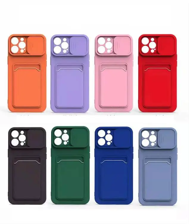 Full Protection Slide Camera Lens Soft TPU Mobile Phone Case For iPhone 11 12 13 Pro Max Wholesale wallet Card Cover 
Full Protection Slide Camera Lens Soft TPU Mobile Phone Case For iPhone 11 12 13 Pro Max Wholesale wallet Card Cover