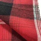 100%cotton reactive yarn dyed flannel men shirts woven fabric