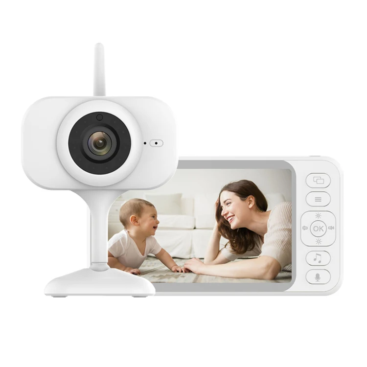 Infant Temperature Sensor with 4.3'' HD Screen 2 Way Talk Phone Baby Monitor Wireless Auto Night Vision 
Infant Temperature Sensor with 4.3'' HD Screen 2 Way Talk Phone Baby Monitor Wireless Auto Night Vision