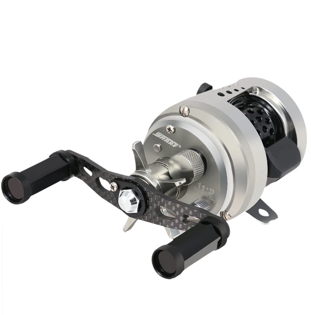 All Metal CAS MiNi Long-Range Fishing Reel Trolling 11+1BB 6.4:1 Gear Ratio Right Hand Freshwater Fishing Reel
All Metal CAS MiNi Long-Range Fishing Reel Trolling 11+1BB 6.4:1 Gear Ratio Right Hand Freshwater Fishing Reel