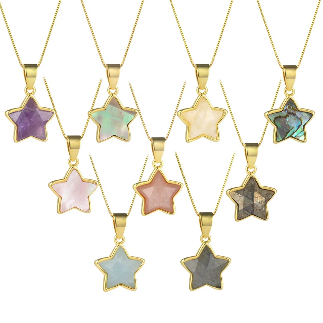 Amazon Best Selling Star Shaped Pink Shell Abalone Shell Pendant with 18k Brass Chain, 100% natural color
Amazon Best Selling Star Shaped Pink Shell Abalone Shell Pendant with 18k Brass Chain, 100% natural color