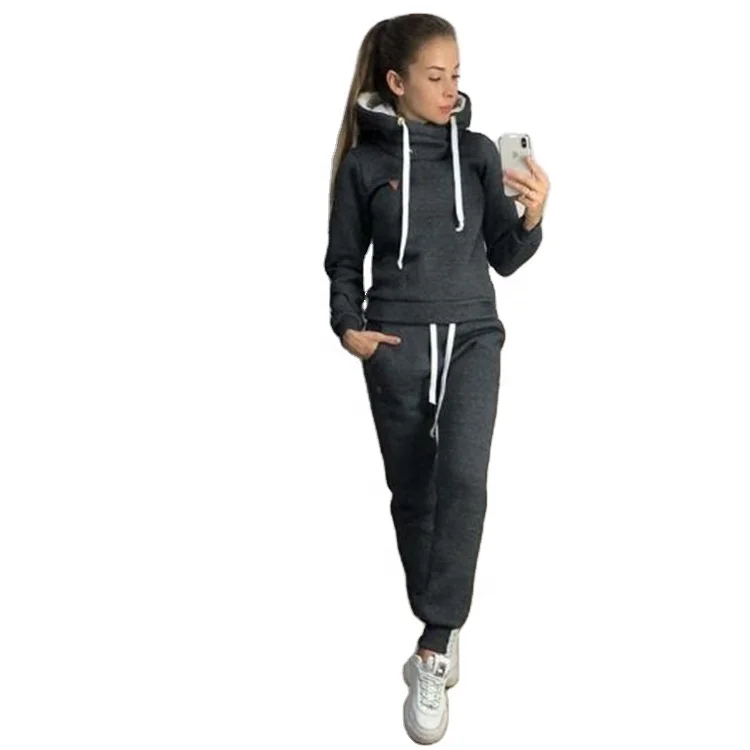 New Solid Color Long Sleeve Velvet Pullover Hoodie Pants 2pc Set Sports Suits Fashion Thick Tracksuits Fitness Outfit for Women
New Solid Color Long Sleeve Velvet Pullover Hoodie Pants 2pc Set Sports Suits Fashion Thick Tracksuits Fitness Outfit for Women