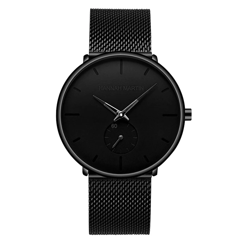 New Casual Minimalist Men High Quality Watches Quartz Waterproof Black Watch, 4 colors
New Casual Minimalist Men High Quality Watches Quartz Waterproof Black Watch, 4 colors