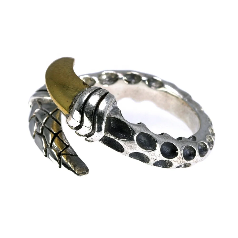 Adjustable Dragon Claws Shaped Vintage Punk Rock Small Tail Rings Jewelry Vendors, Silver
Adjustable Dragon Claws Shaped Vintage Punk Rock Small Tail Rings Jewelry Vendors, Silver
