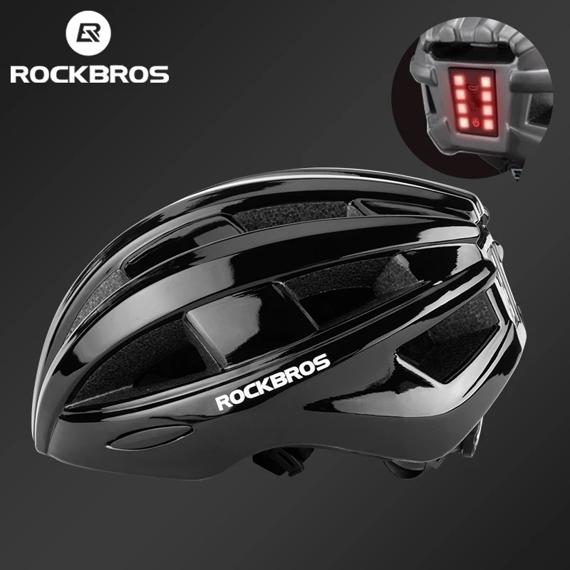 ROCKBROS Headlight Smart Helmet With USB Charging Led Light Headlamp MTB Road Bicycle Cycling Safety Helmet, Black/red/titanium/white
ROCKBROS Headlight Smart Helmet With USB Charging Led Light Headlamp MTB Road Bicycle Cycling Safety Helmet, Black/red/titanium/white