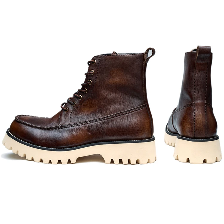 Factory low price custom breathable, wear-resistant Roman boots EVA men's leather boots, Brown
Factory low price custom breathable, wear-resistant Roman boots EVA men's leather boots, Brown