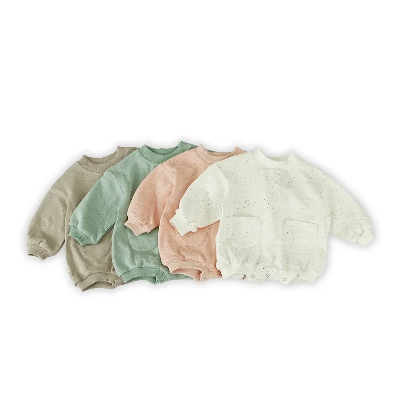 Wholesale Speckle Clothing Long Sleeve Spring Autumn Baby Clothing Baby Unisex's Rompers, Picture shows or customer want
Wholesale Speckle Clothing Long Sleeve Spring Autumn Baby Clothing Baby Unisex's Rompers, Picture shows or customer want